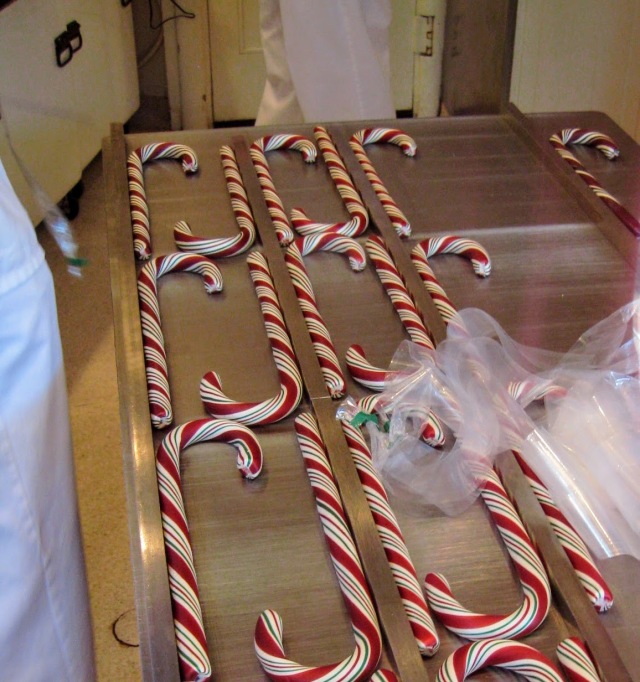 Another Holiday highlight on Main Street, U.S.A.: candy canes so large you will never come close to finishing them.